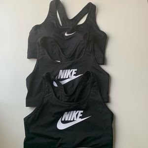 NiIKE DRI-FIT black sports Bra